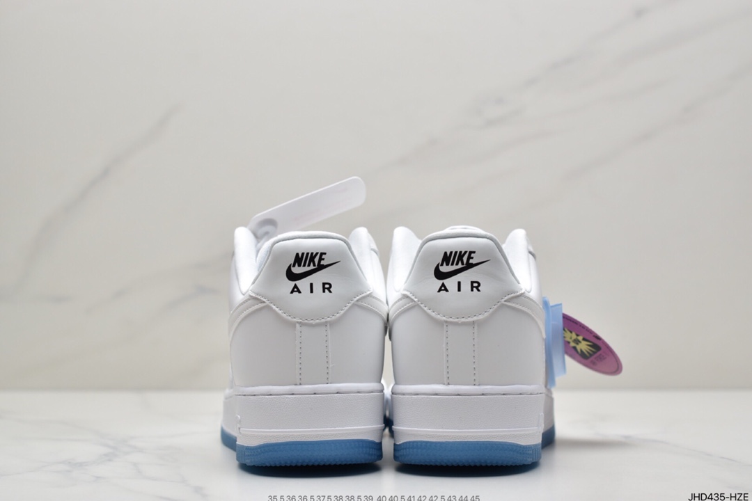 190 Nike Wmns Air Force 1 ’07 Low”UV White/University Blue Pack” DA8301-100