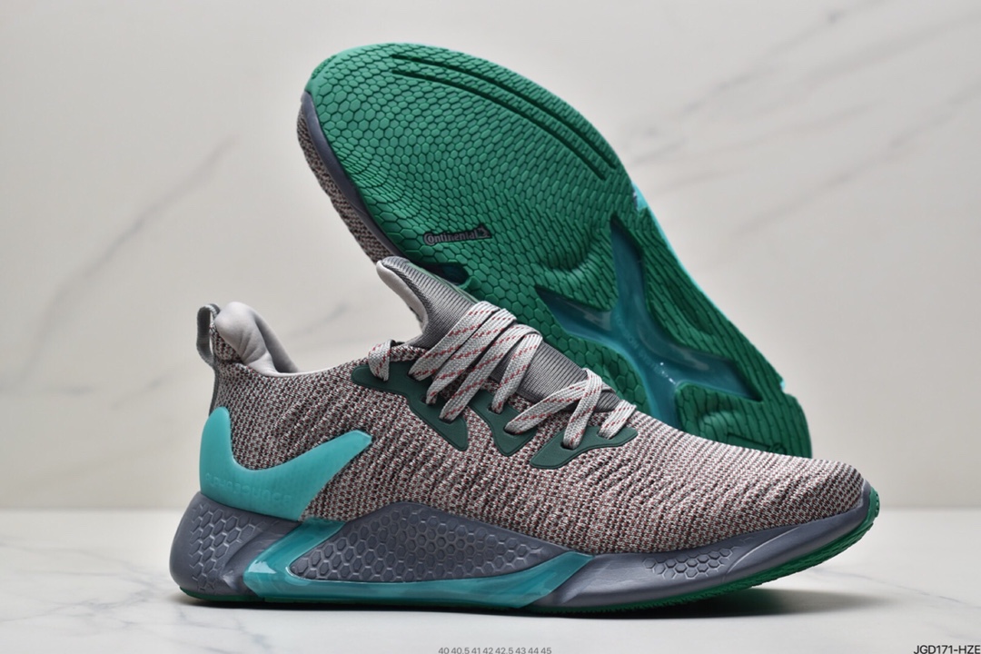 180  Adidas 阿迪达斯 AlphaBounce Beyond m 阿尔法三代 网面休闲跑步鞋 CG5624