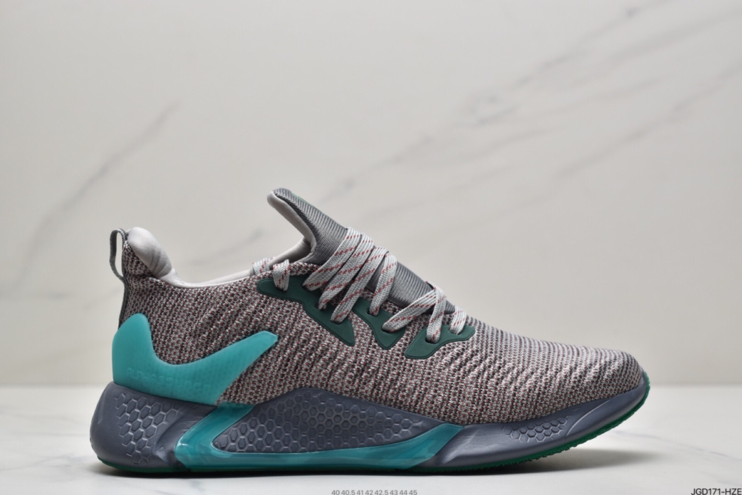 180  Adidas 阿迪达斯 AlphaBounce Beyond m 阿尔法三代 网面休闲跑步鞋 CG5624