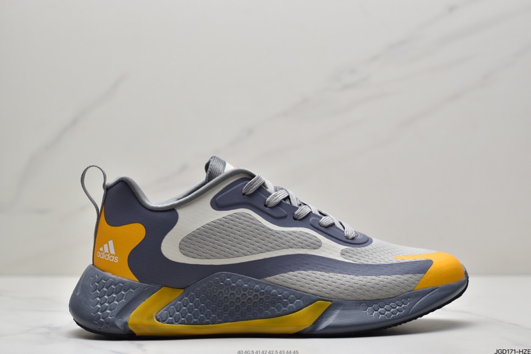 180  Adidas 阿迪达斯 AlphaBounce Beyond m 阿尔法三代 网面休闲跑步鞋 CG5624