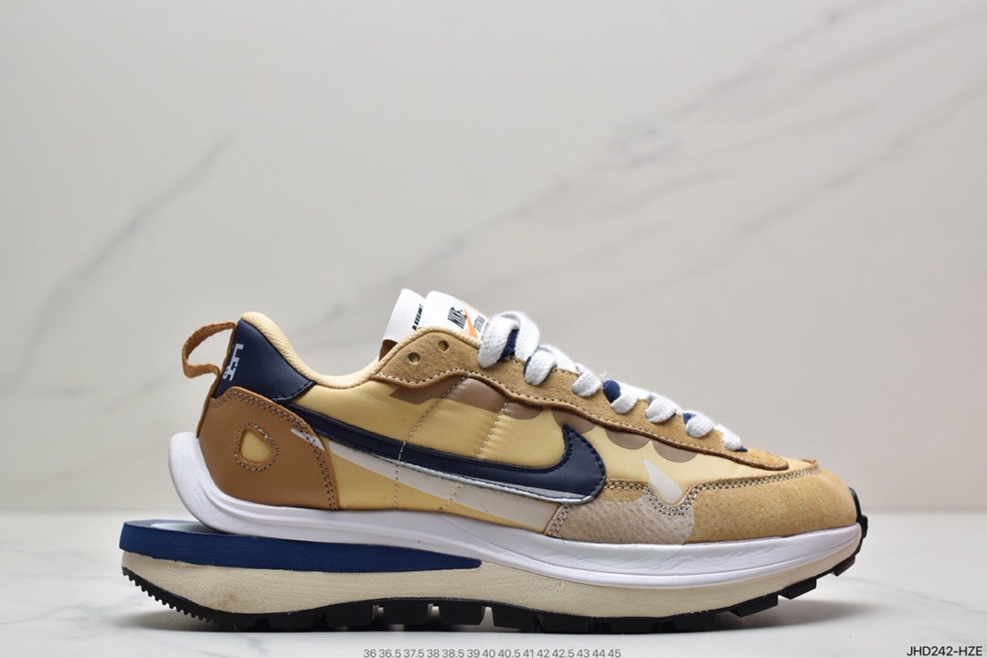 190 Sacai X NIKe vaporWaffle “Tour Yellow ”华夫三代3.0走秀重磅联名  DD1875-200
