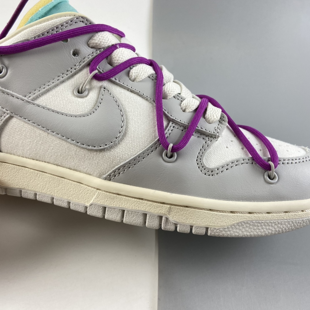 P400  VIRGIL ABLOH设计师独立品牌Off-White x Nike SB Dunk Low”The 50”扣篮系列低帮经典百搭休闲运动板鞋 DM1602-100