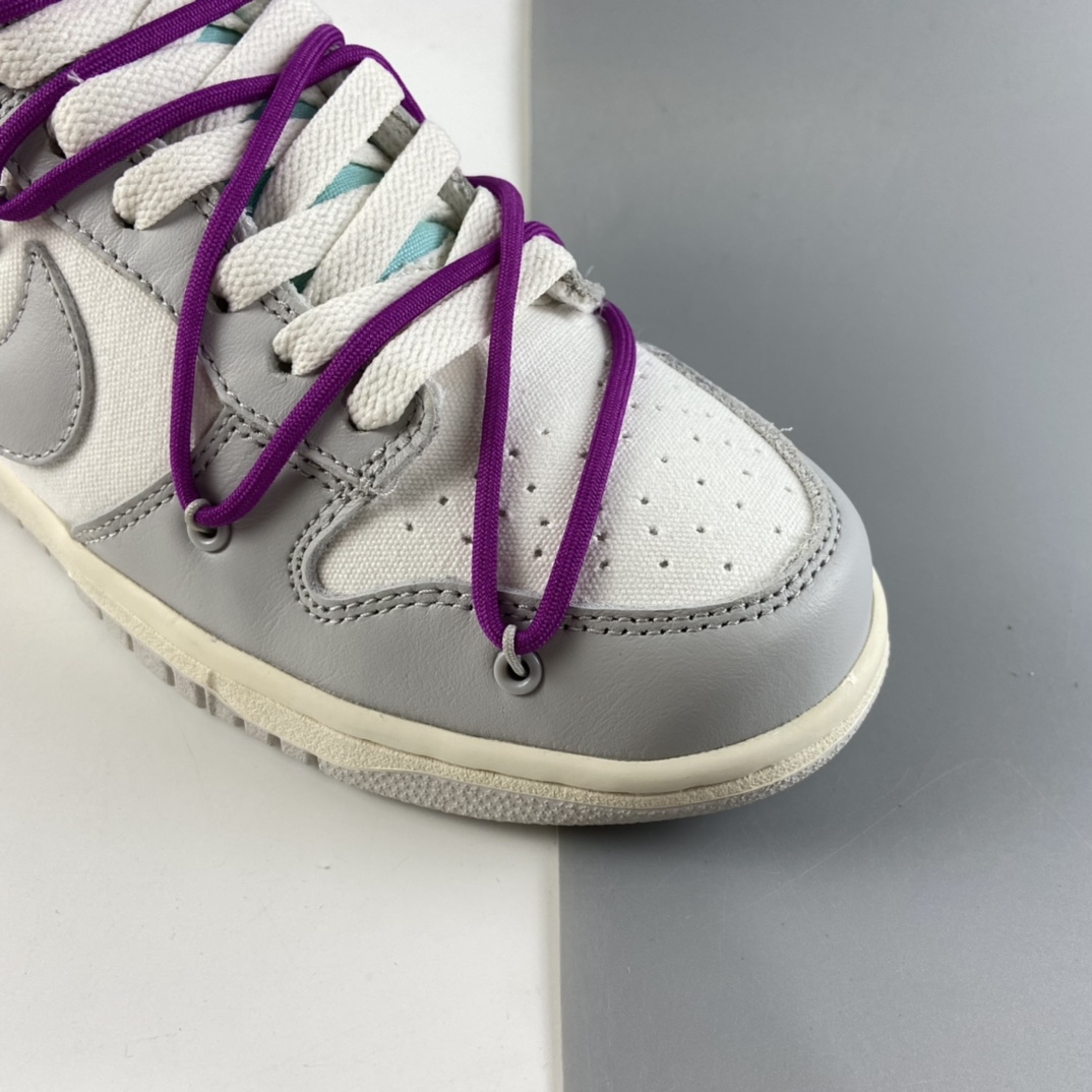 P400  VIRGIL ABLOH设计师独立品牌Off-White x Nike SB Dunk Low”The 50”扣篮系列低帮经典百搭休闲运动板鞋 DM1602-100