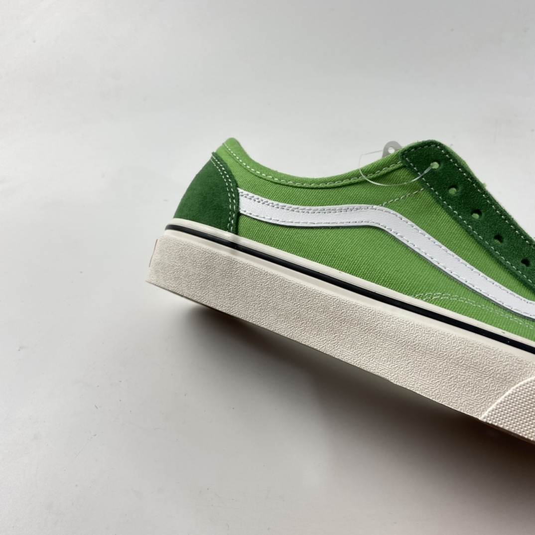 P150  Vans Old Skool 范斯官方 牛油果绿拼色低帮板鞋运动鞋 VN0A4UWI4SY