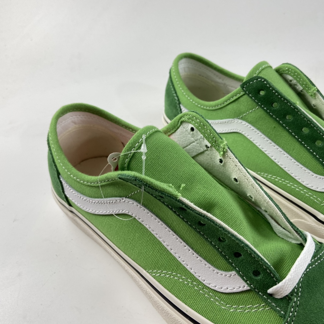 P150  Vans Old Skool 范斯官方 牛油果绿拼色低帮板鞋运动鞋 VN0A4UWI4SY