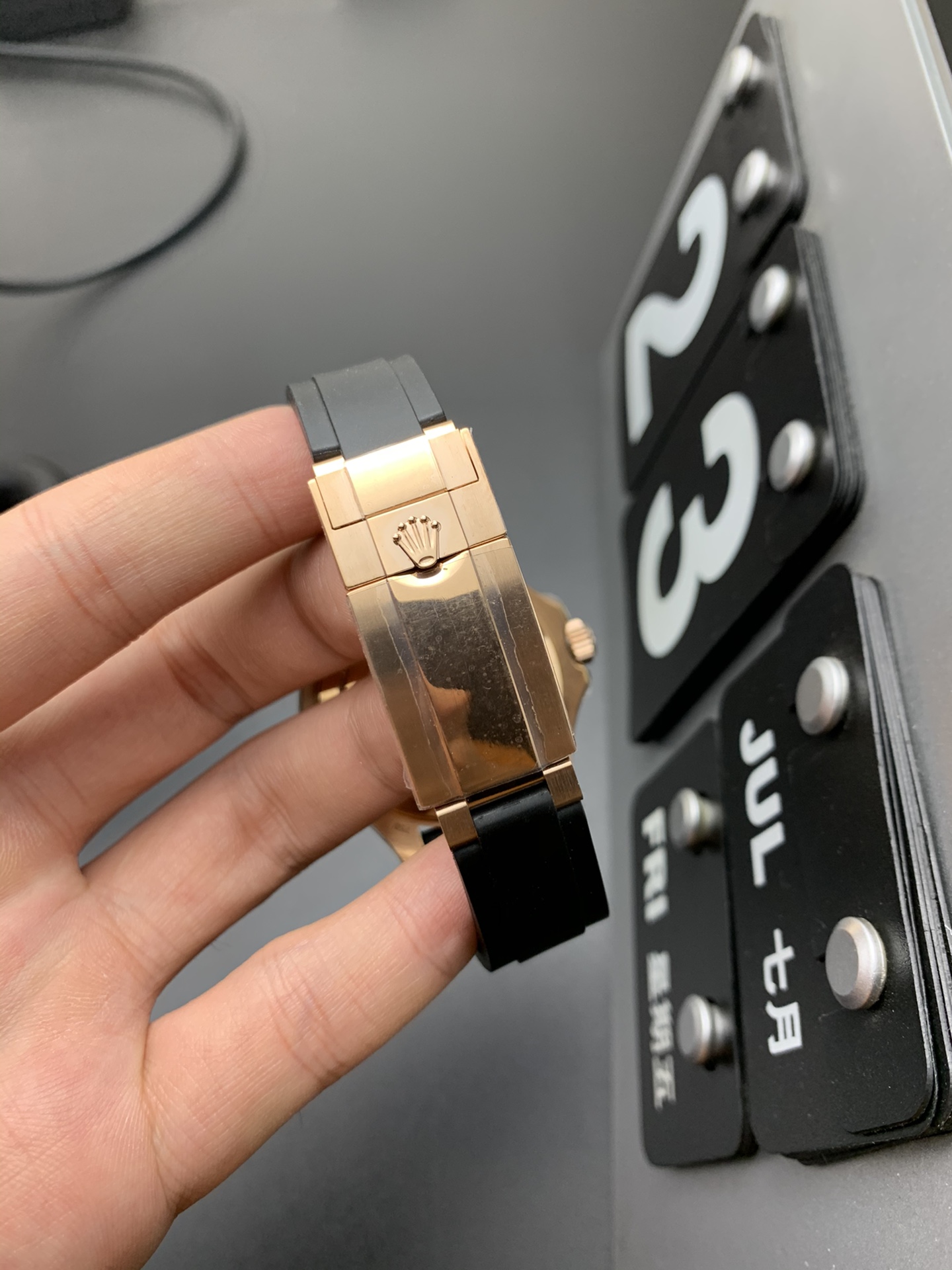 Rolex 3235玫瑰金游艇