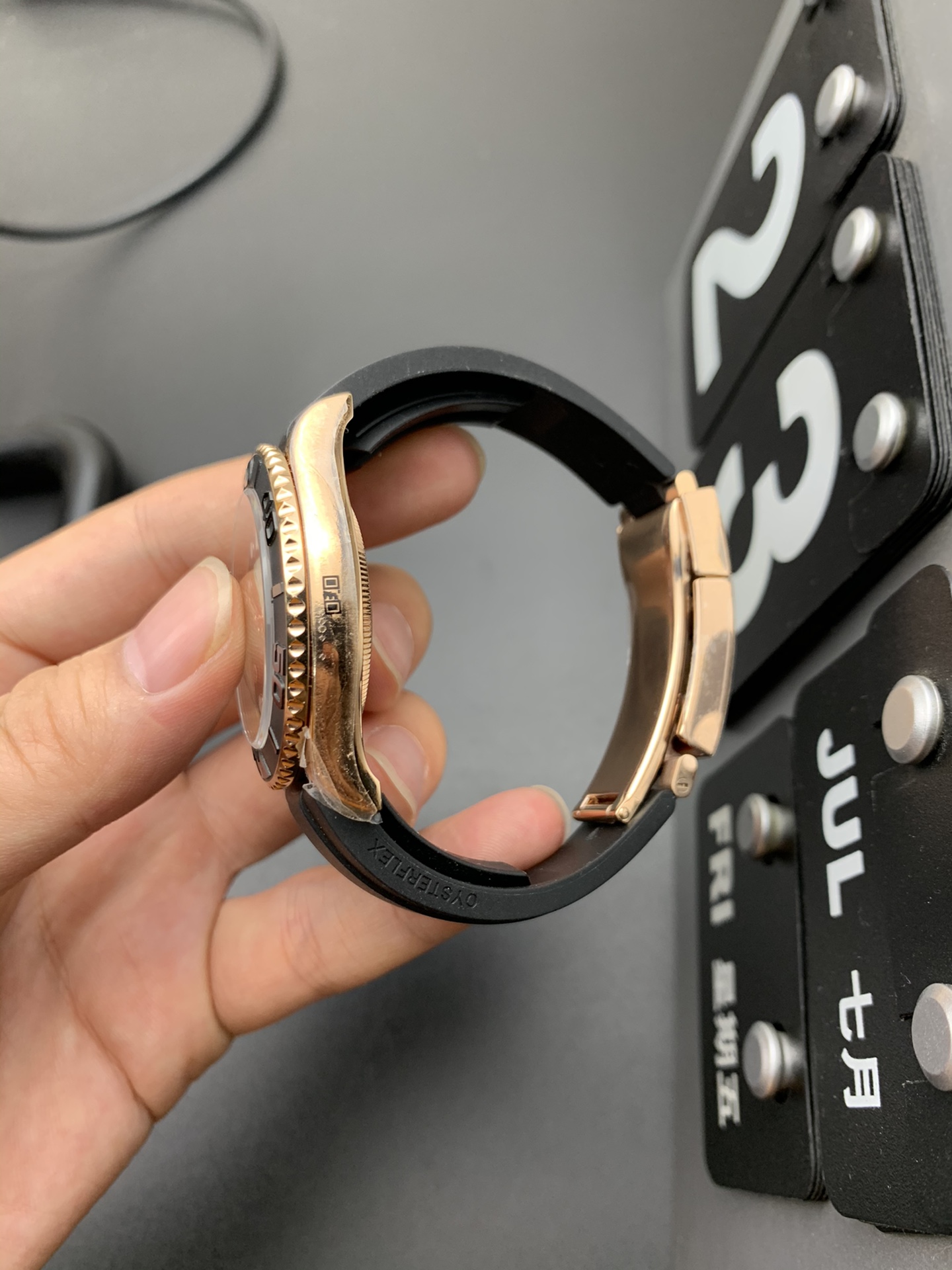 Rolex 3235玫瑰金游艇