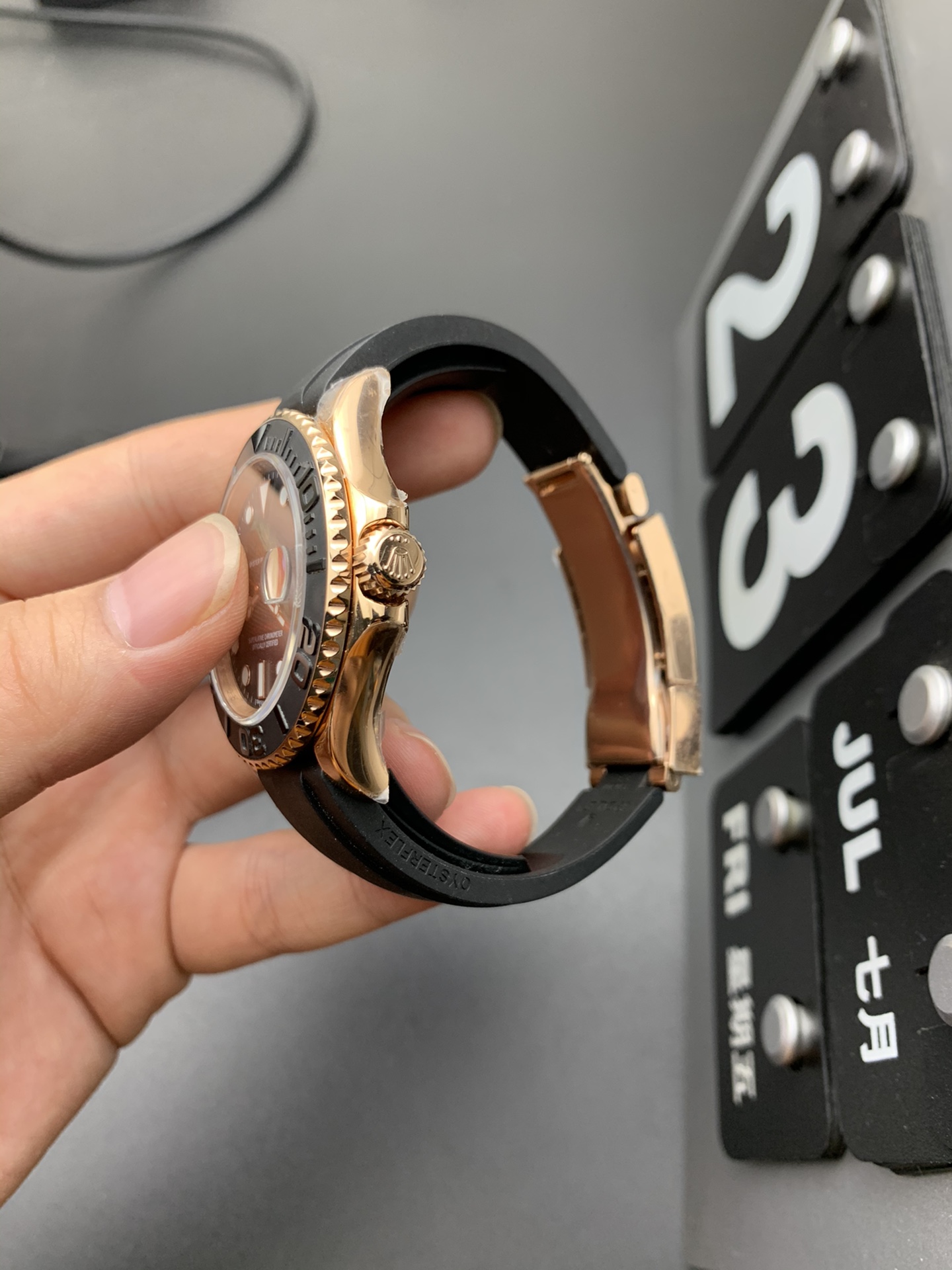 Rolex 3235玫瑰金游艇