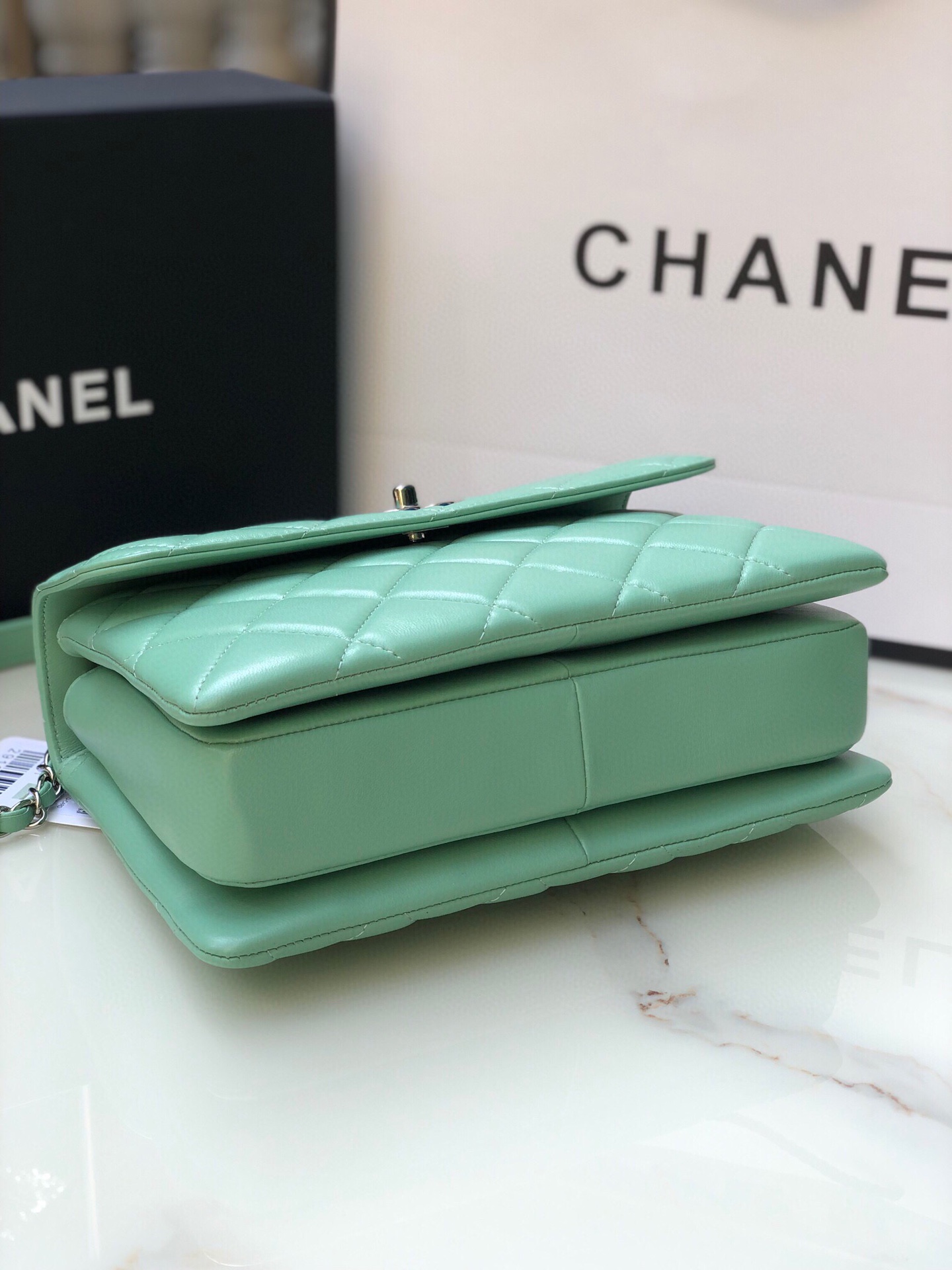 Chanel92236原单质量经典之作华丽与气质的前沿是你意想不到的尊贵皮种:原单进口小羊皮里配原版布五