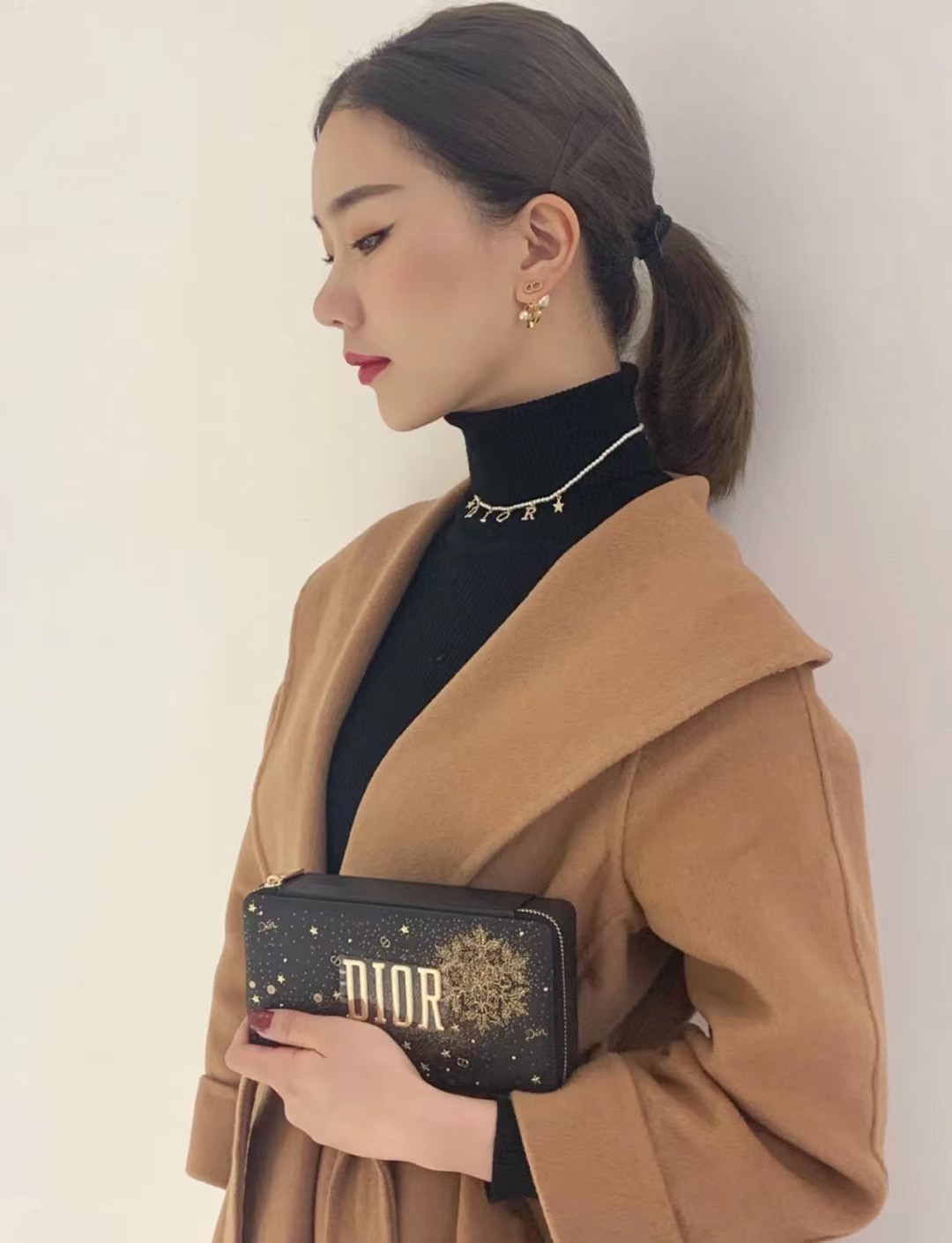 New DIOR Tribales Asymmetric Earrings: Single Cultured Pearl with Pavé Cap 12 i1627031569 8942 1