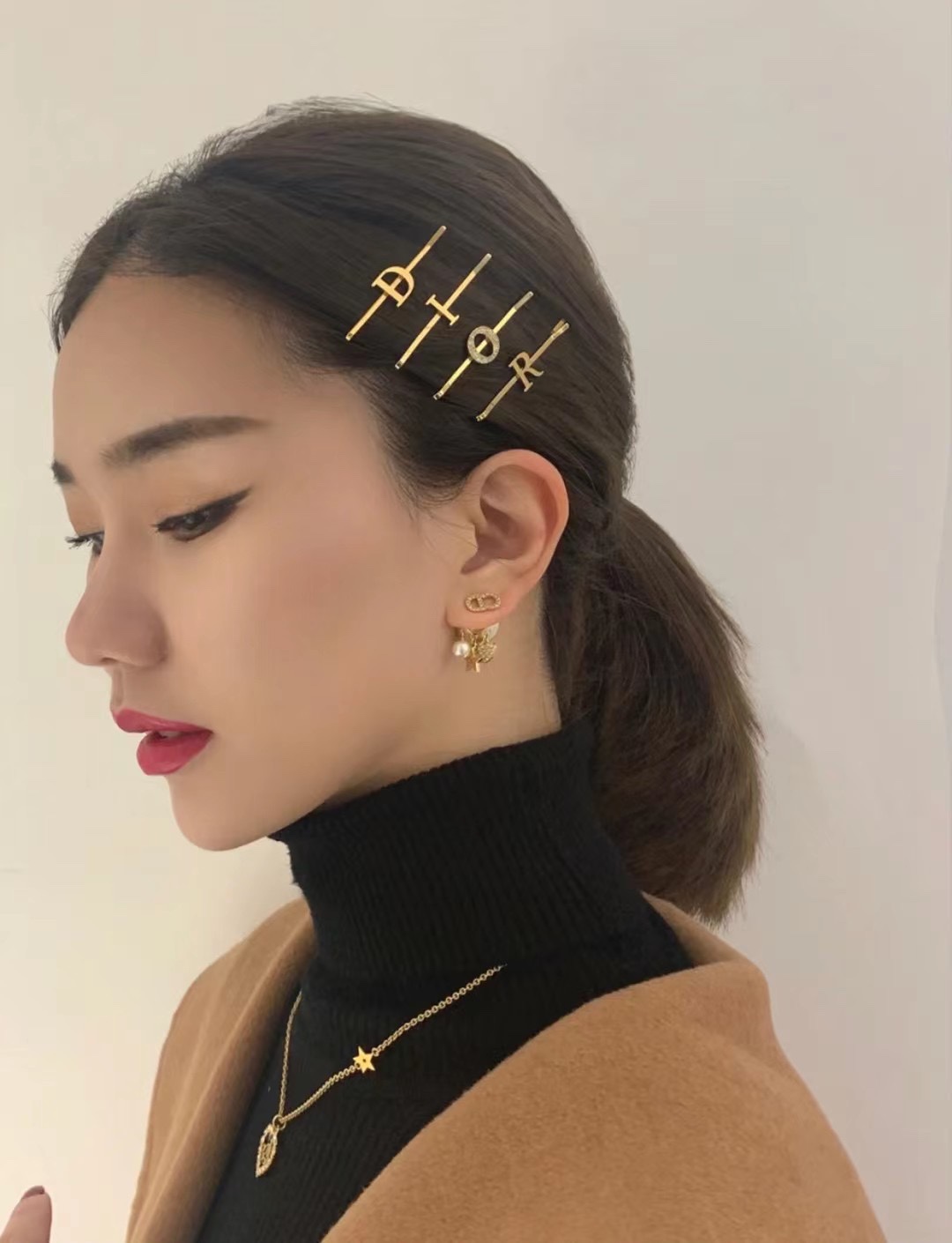 New DIOR Tribales Asymmetric Earrings: Single Cultured Pearl with Pavé Cap 13 i1627031569 9732 0