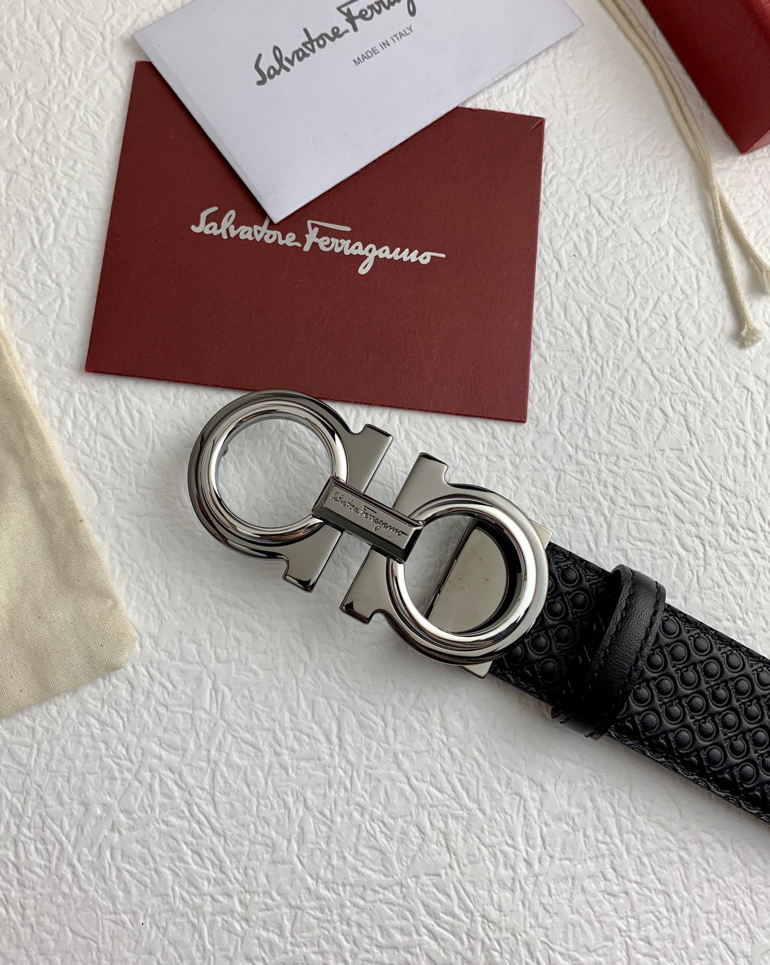 Ferragamo Haute Couture Luxury Atelier Designer Belt Tie Accessories 2