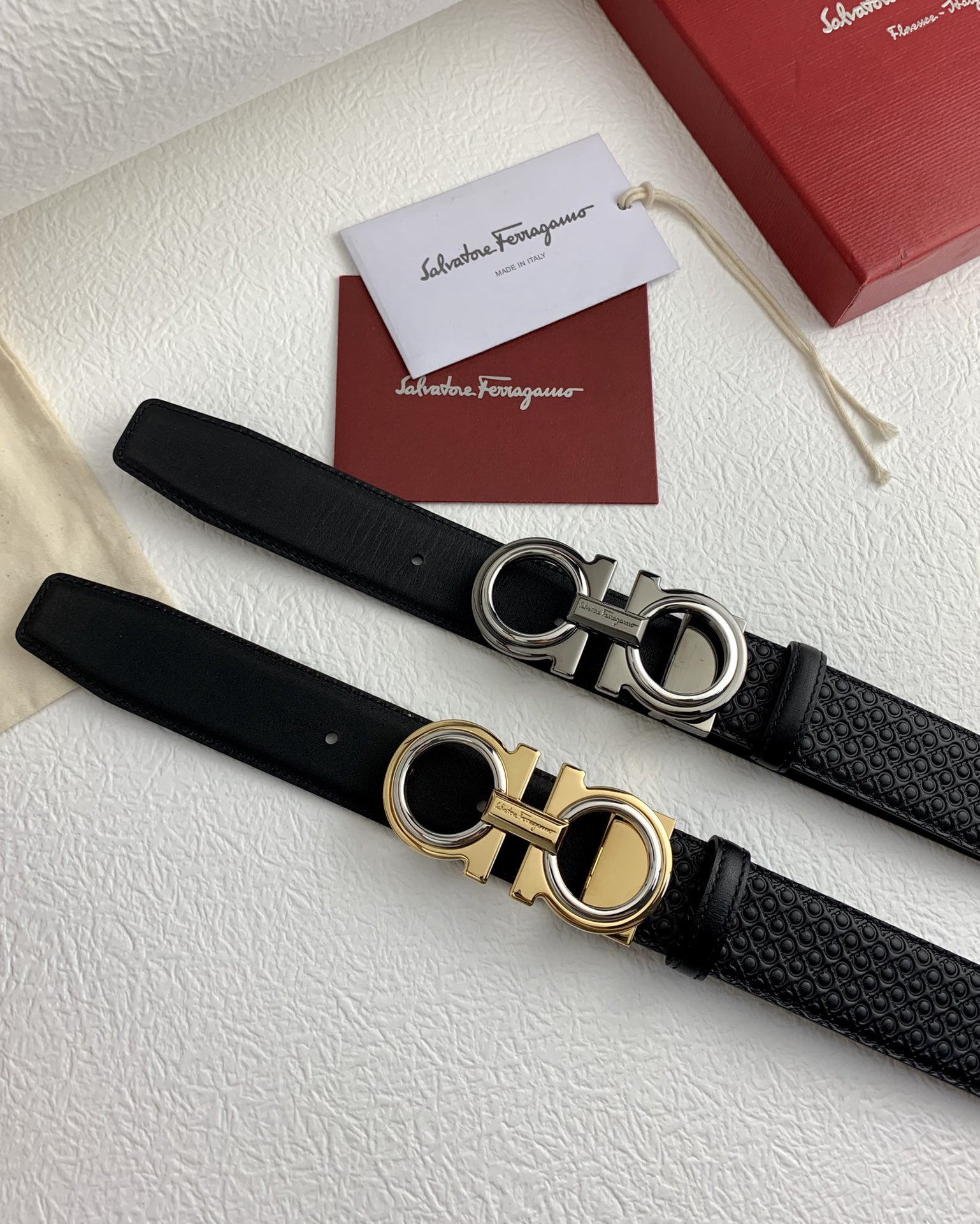 菲拉格慕 Ferragamo 高定典藏奢华工坊高定皮带腰带配饰 #FA89D526 6