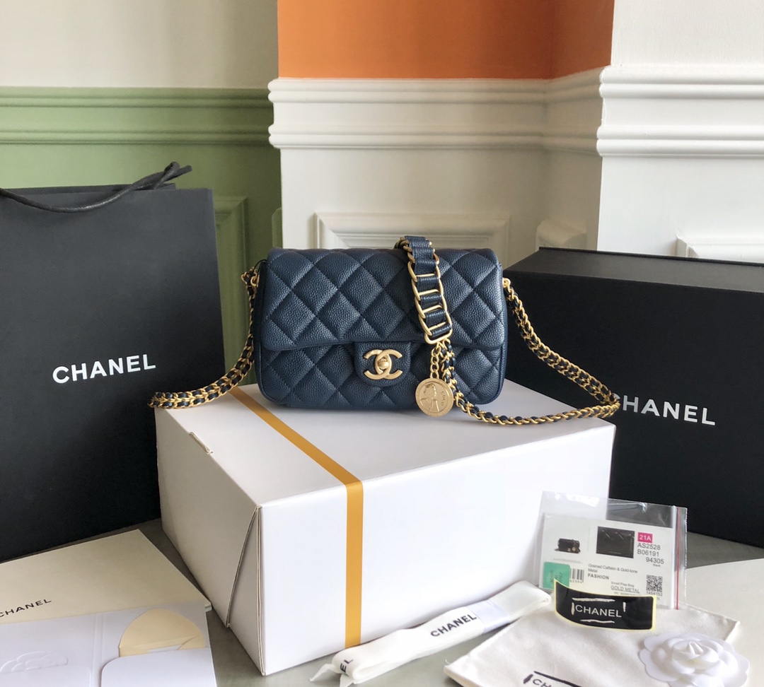 Chanel 2023 Advanced Handmade Gold Coin Bag