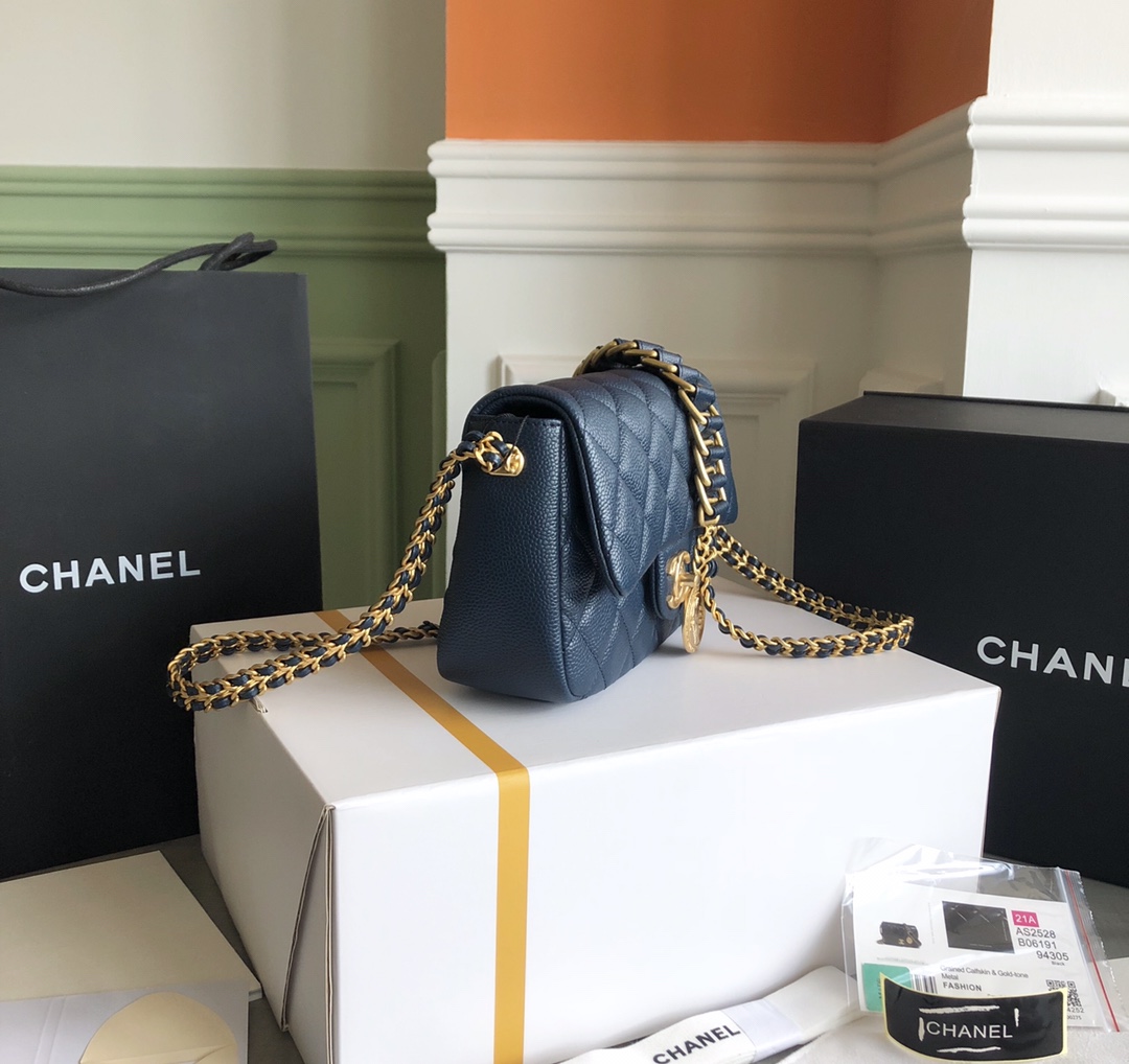 Chanel 2023 Advanced Handmade Gold Coin Bag