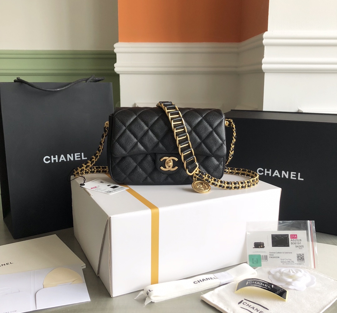 Chanel 2023 Advanced Handmade Gold Coin Bag