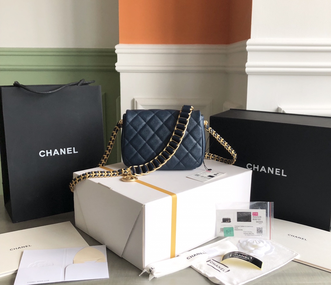 Chanel 2023 Advanced Handmade Gold Coin Bag