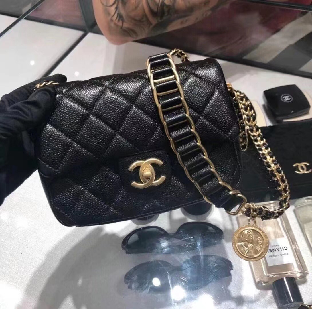 Cabinet diagram! Chanel 2023 Advanced Handmade Gold Coin Bag