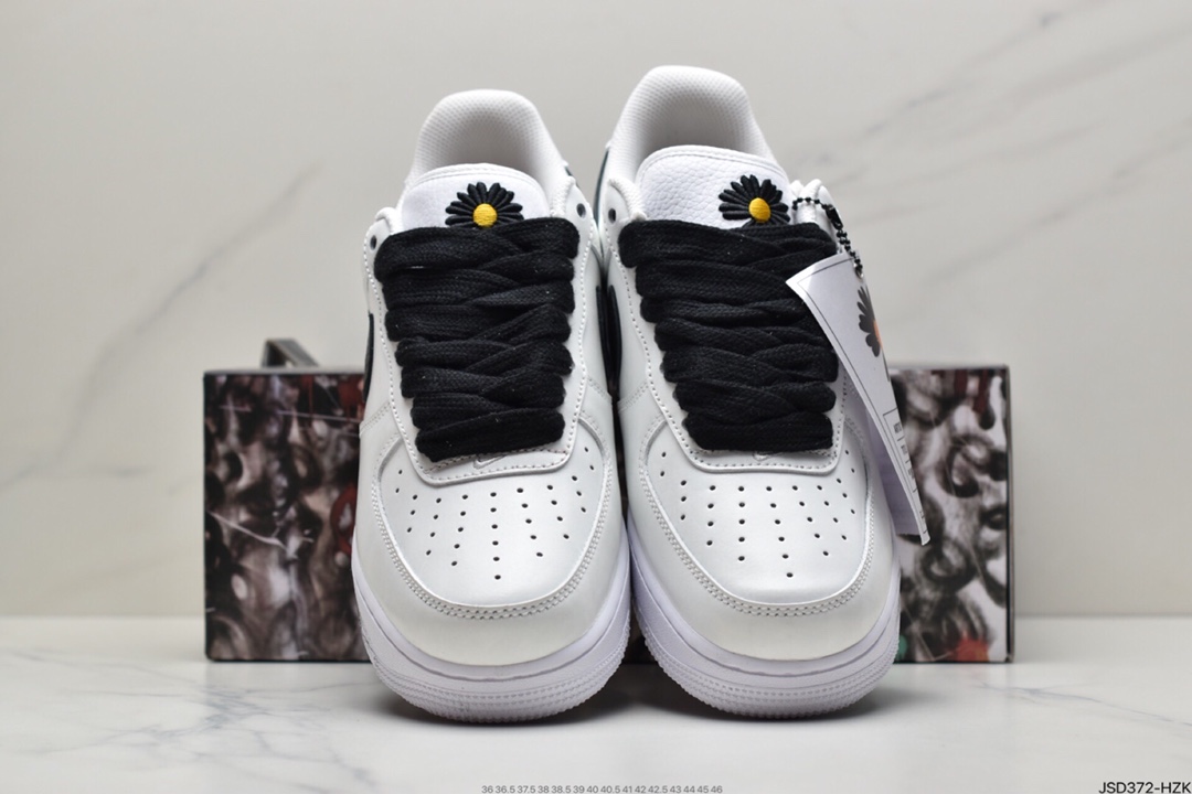 200  PEACEMINUSONE X Nike Air Force1”Para-Noise 2.0”黑白刮刮乐DD3223-100