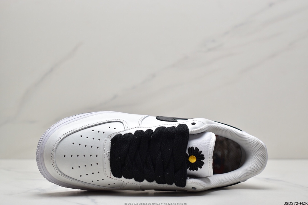 200  PEACEMINUSONE X Nike Air Force1”Para-Noise 2.0”黑白刮刮乐DD3223-100