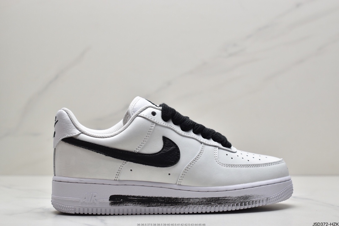 200  PEACEMINUSONE X Nike Air Force1”Para-Noise 2.0”黑白刮刮乐DD3223-100