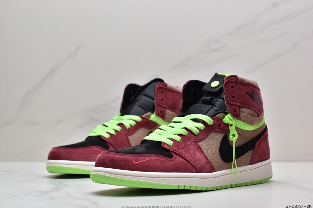 300 Air Jordan 1 Switch ” Light Smoke Grey ” 烟灰拉链  CW6576-100