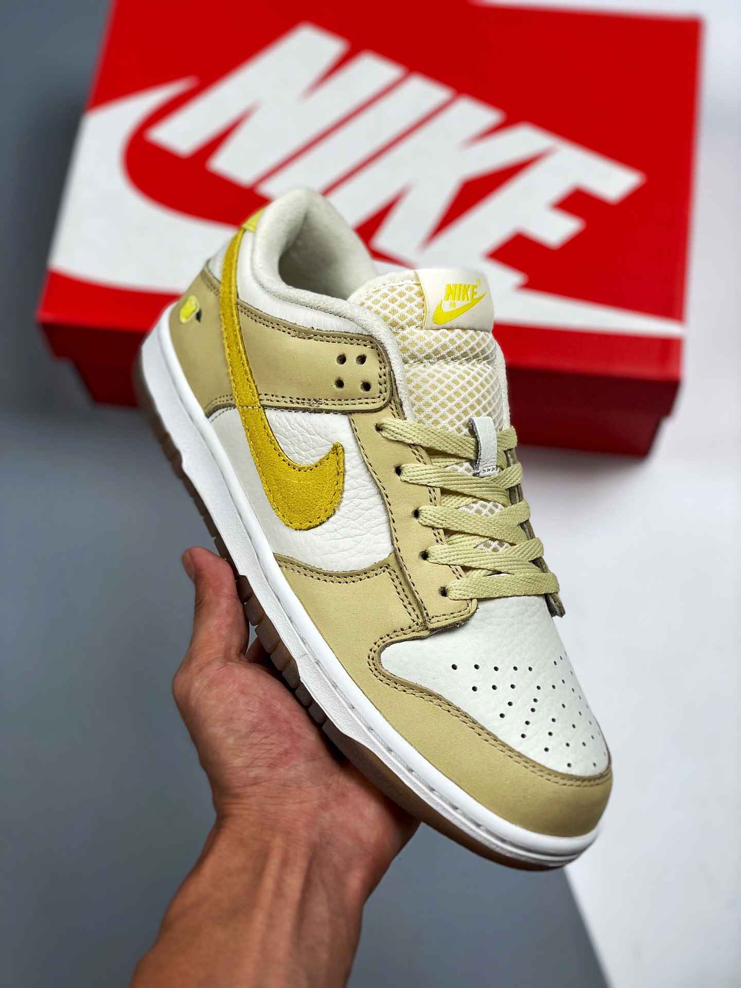 Apoya la tienda 3 NK SB Dunk Low "Lagoon Pulse" amarillo limón 🍋 Línea de producción pura original #Etiqueta tejida de…