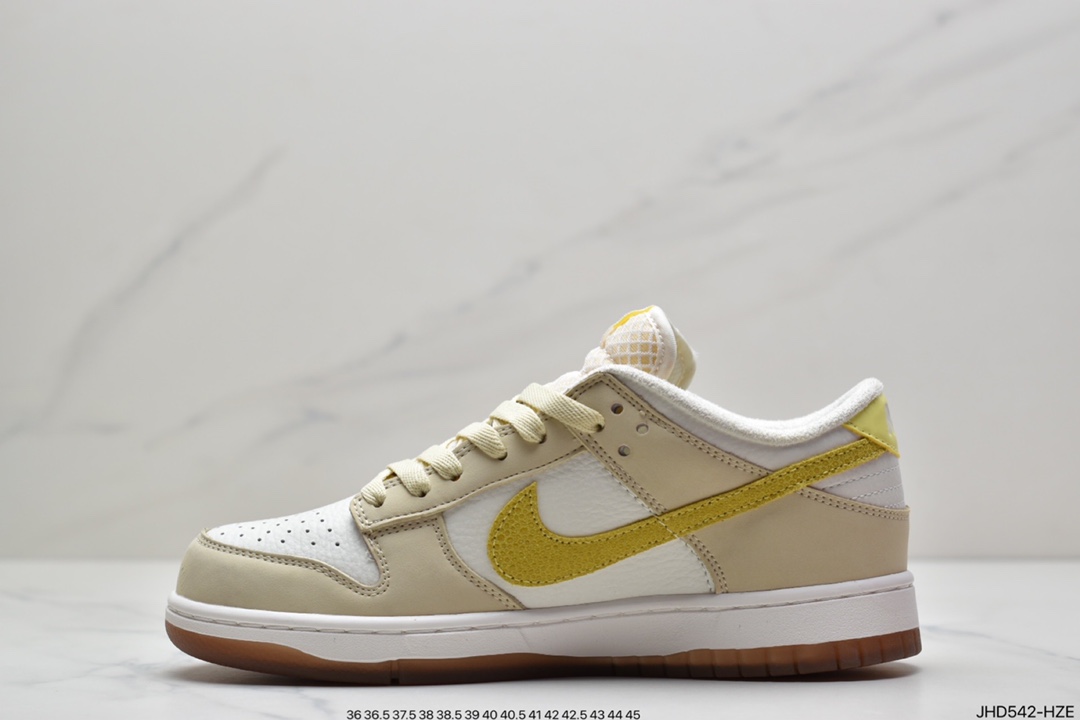 190 耐克Nike SB Dunk Low”Lemon Drop”扣篮系列低帮休闲运动滑板板鞋“柠檬黄”DJ6902-700