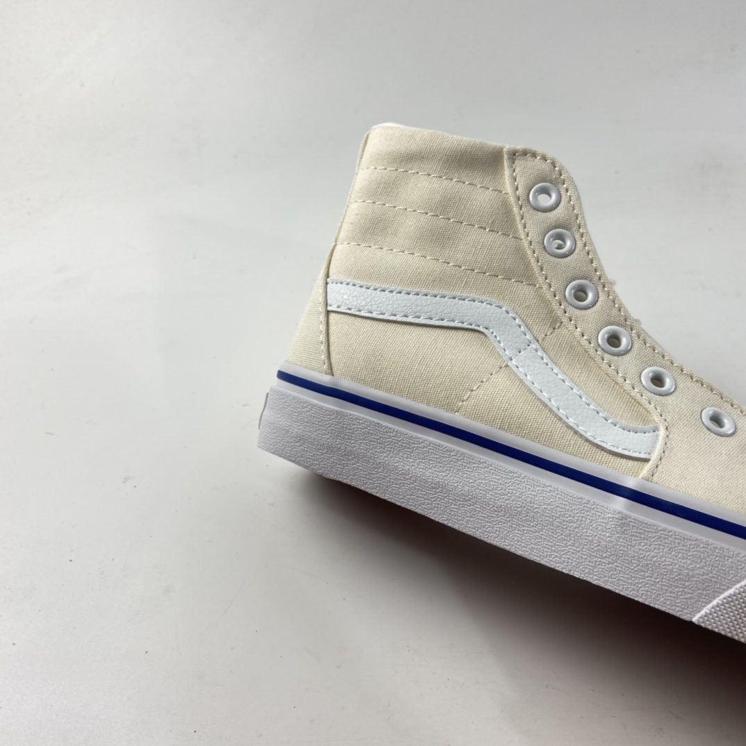 P160    VANS SK8-Hi 范斯男女款高帮运动休闲鞋帆布鞋颜色米白奶茶色VN0A3MVL42E