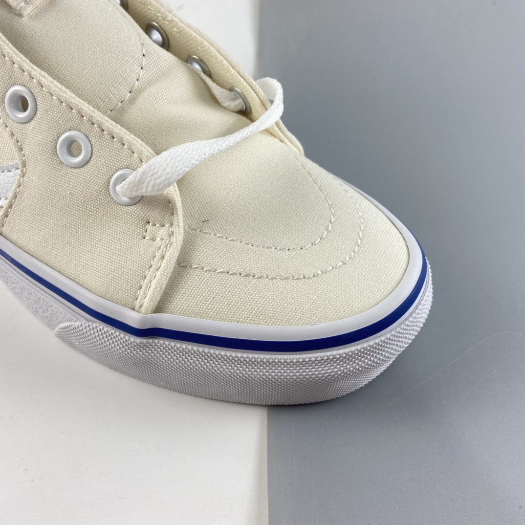 P160    VANS SK8-Hi 范斯男女款高帮运动休闲鞋帆布鞋颜色米白奶茶色VN0A3MVL42E