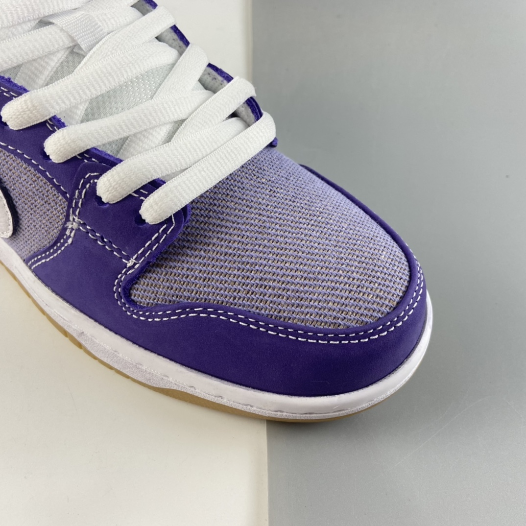 P320  Nike SB Dunk Low Prm 秘密紫配色SB扣碎篮板时尚休闲板鞋 DA9658-500