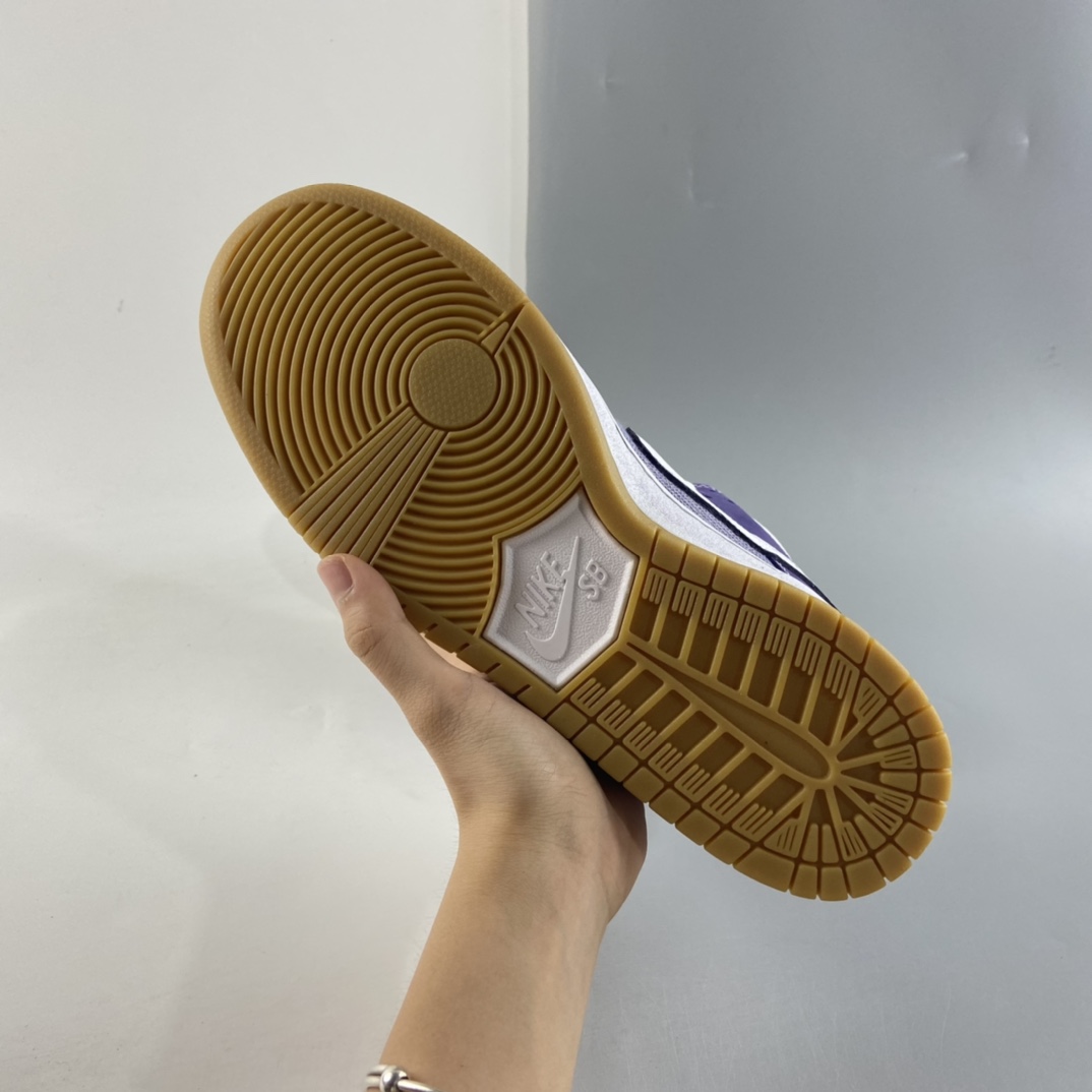 P320  Nike SB Dunk Low Prm 秘密紫配色SB扣碎篮板时尚休闲板鞋 DA9658-500