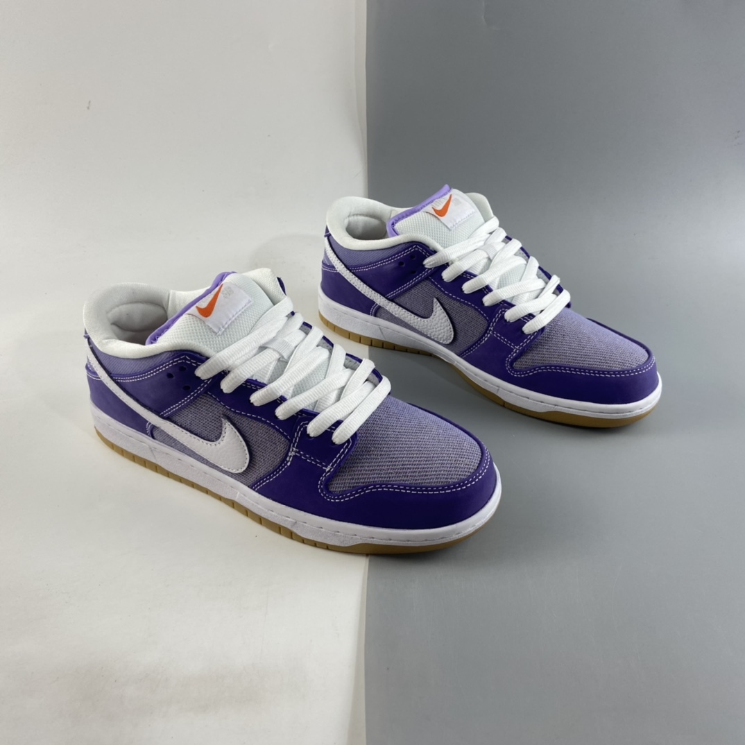 P320  Nike SB Dunk Low Prm 秘密紫配色SB扣碎篮板时尚休闲板鞋 DA9658-500