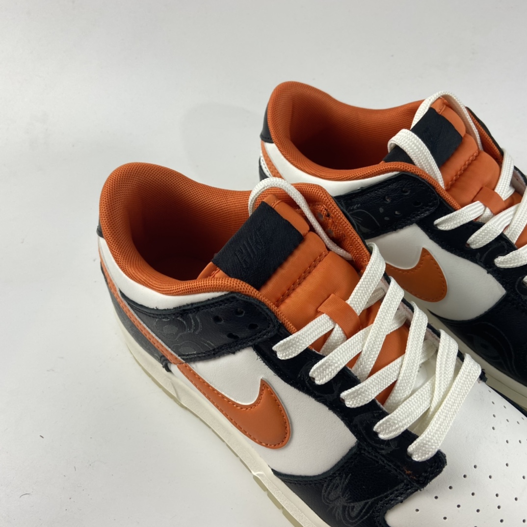 P280 Nike SB Dunk Low“Halloween”黑白橙 夜光万圣节 SB扣碎篮板时尚休闲板鞋 DD3357-100-莆田鞋,莆田鞋货源,高仿鞋,高仿鞋货源,安福档口,莆田高仿鞋,莆田鞋批发,高仿鞋批发,莆田高仿运动鞋,高仿运动鞋,莆田运动鞋 P280 Nike SB Dunk Low“Halloween”黑白橙 夜光万圣节 SB扣碎篮板时尚休闲板鞋 DD3357-100