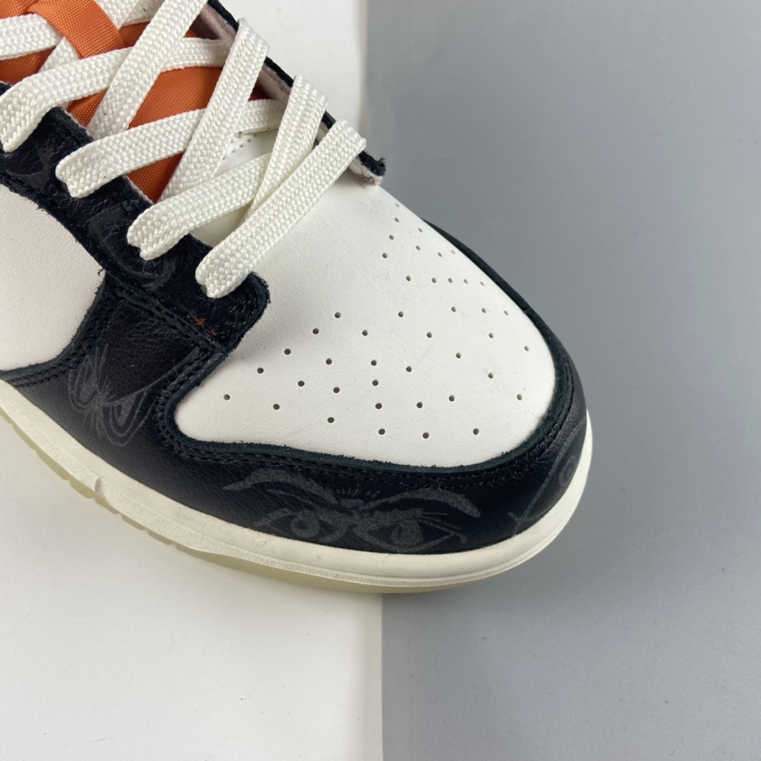 P280 Nike SB Dunk Low“Halloween”黑白橙 夜光万圣节 SB扣碎篮板时尚休闲板鞋 DD3357-100-莆田鞋,莆田鞋货源,高仿鞋,高仿鞋货源,安福档口,莆田高仿鞋,莆田鞋批发,高仿鞋批发,莆田高仿运动鞋,高仿运动鞋,莆田运动鞋 P280 Nike SB Dunk Low“Halloween”黑白橙 夜光万圣节 SB扣碎篮板时尚休闲板鞋 DD3357-100