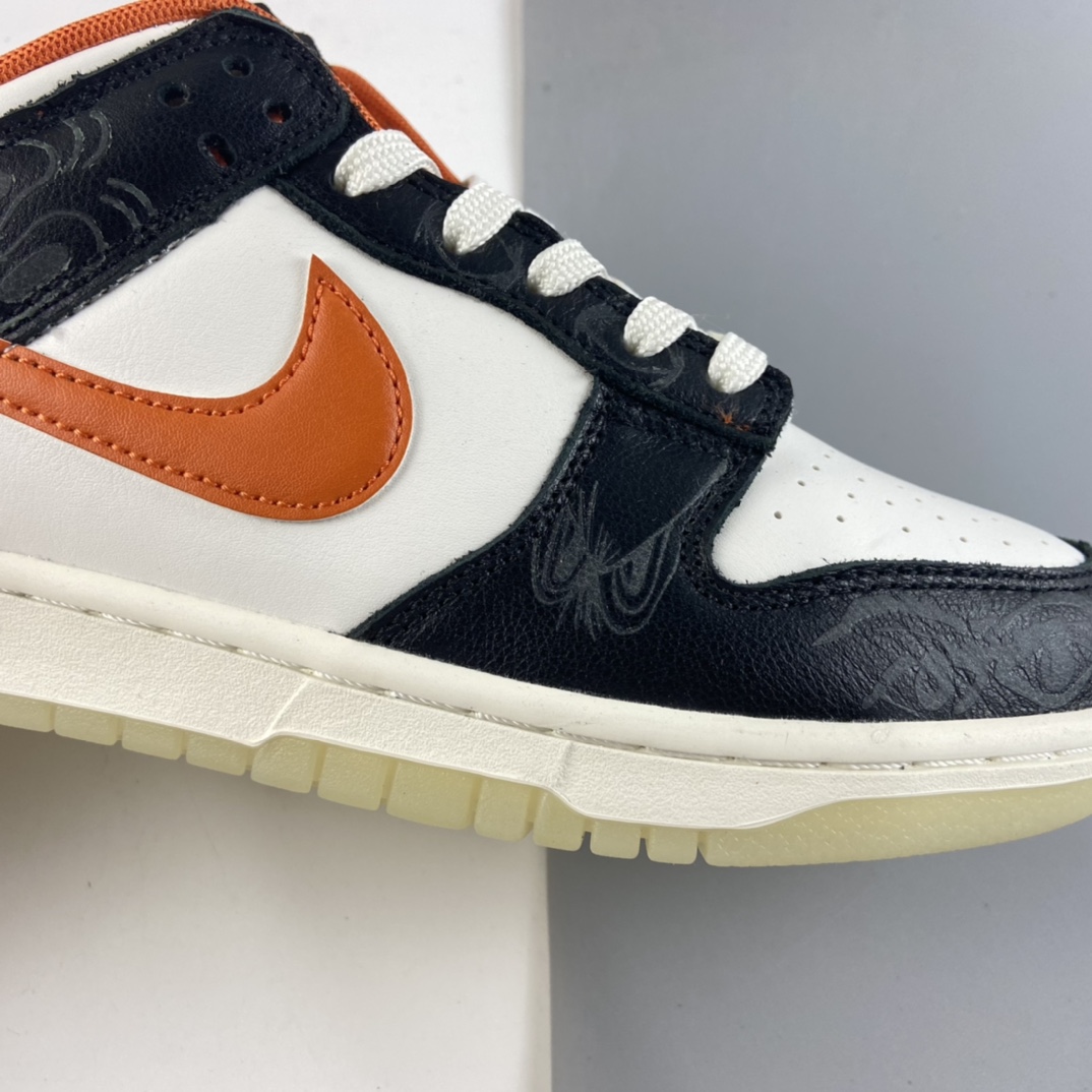 P280 Nike SB Dunk Low“Halloween”黑白橙 夜光万圣节 SB扣碎篮板时尚休闲板鞋 DD3357-100-莆田鞋,莆田鞋货源,高仿鞋,高仿鞋货源,安福档口,莆田高仿鞋,莆田鞋批发,高仿鞋批发,莆田高仿运动鞋,高仿运动鞋,莆田运动鞋 P280 Nike SB Dunk Low“Halloween”黑白橙 夜光万圣节 SB扣碎篮板时尚休闲板鞋 DD3357-100