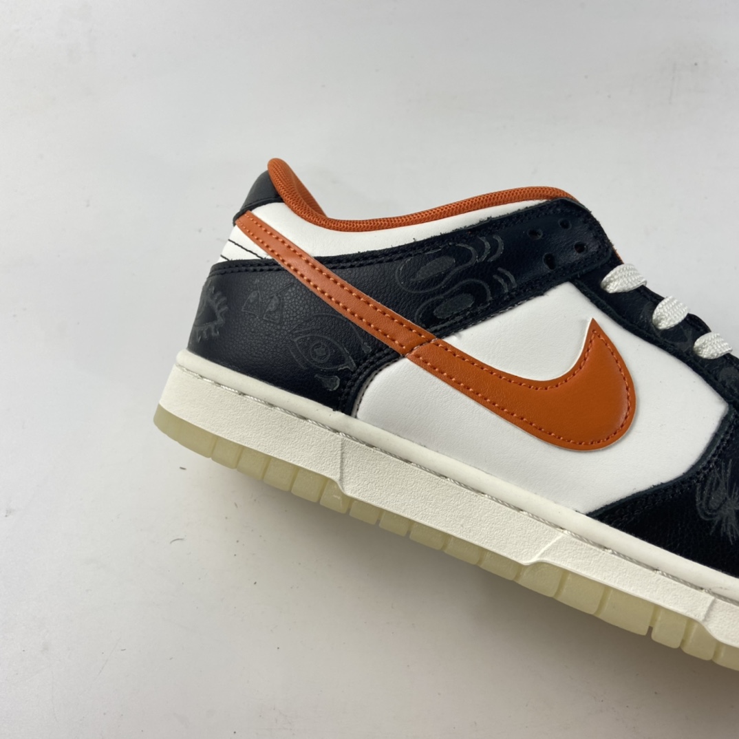 P280 Nike SB Dunk Low“Halloween”黑白橙 夜光万圣节 SB扣碎篮板时尚休闲板鞋 DD3357-100-莆田鞋,莆田鞋货源,高仿鞋,高仿鞋货源,安福档口,莆田高仿鞋,莆田鞋批发,高仿鞋批发,莆田高仿运动鞋,高仿运动鞋,莆田运动鞋 P280 Nike SB Dunk Low“Halloween”黑白橙 夜光万圣节 SB扣碎篮板时尚休闲板鞋 DD3357-100