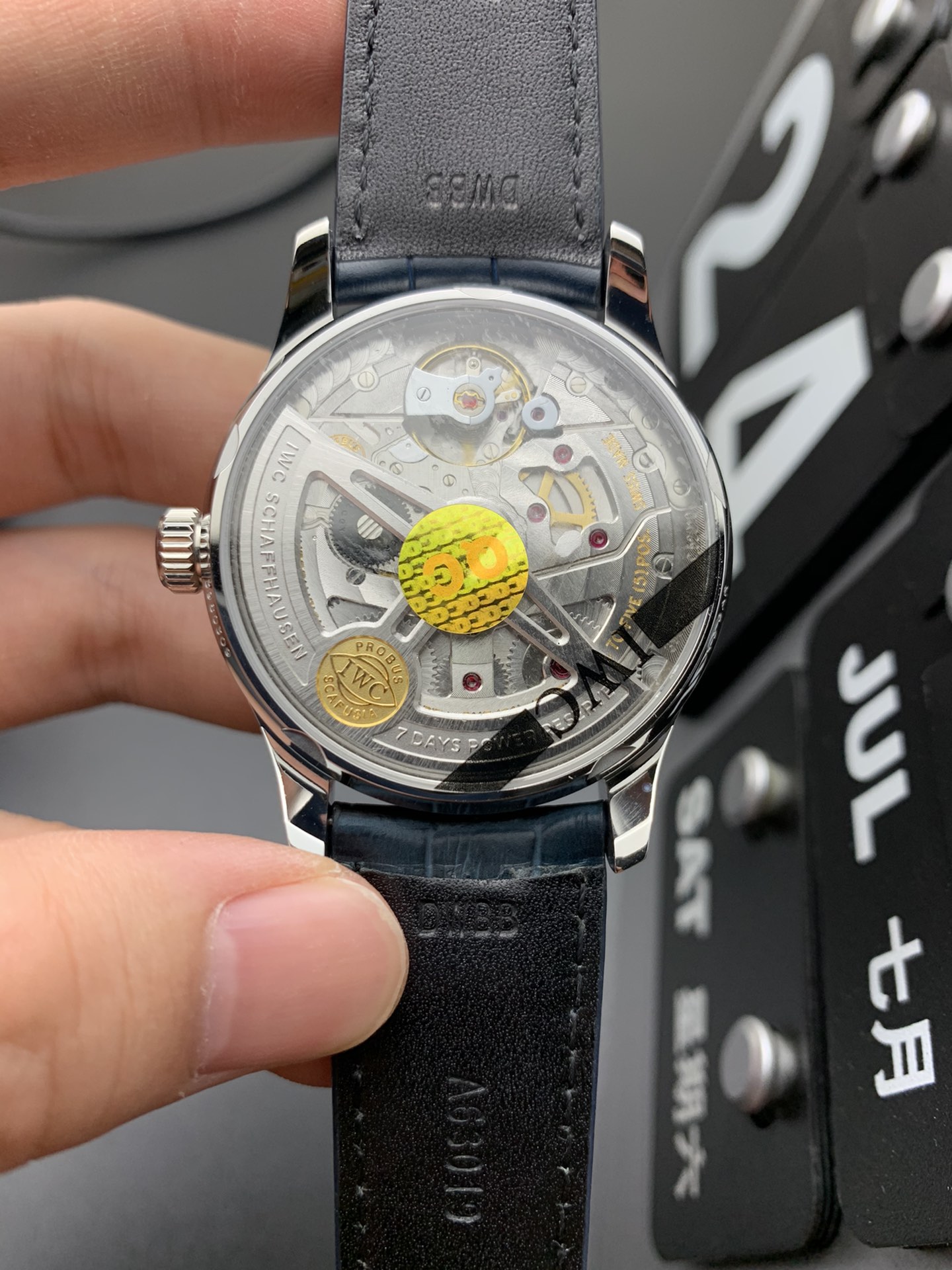 IWC 白面蓝针葡七