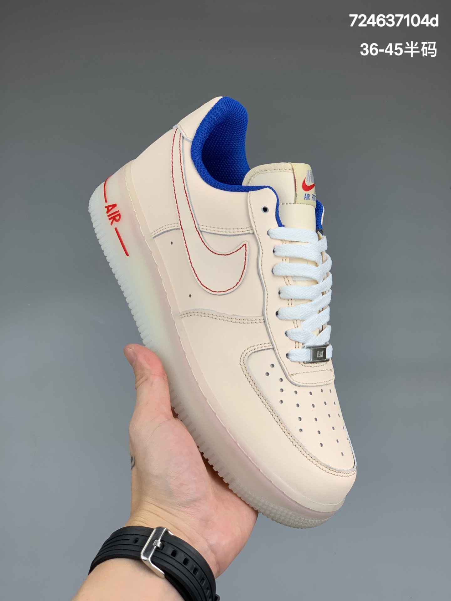 
 Nike Air Force 1 ’07 米白黄 原楦头原纸板 纯正空军版型专注外贸渠道 全掌内置蜂窝气垫 #原盒配件 原厂中底钢印、拉帮完美 
货号：DH0928-800 
尺码：36 36.5 37.5 38 38.5 39 40 40.5 41 42 42.5 43 44 44.5 45
编码:724637104d