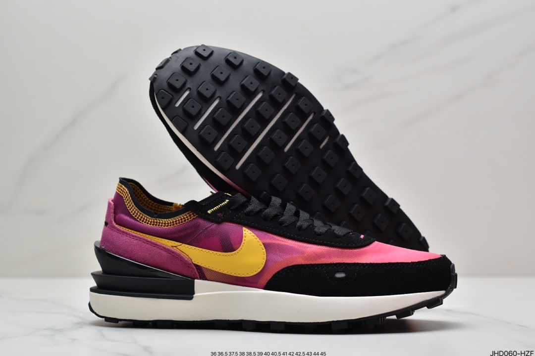 190 全新耐克Nike Waffle One”Electric Green/Black”DA7995-600