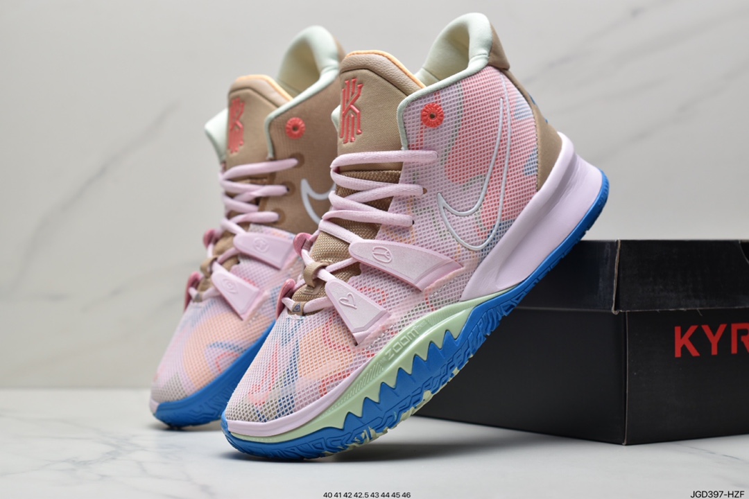 180 耐克Nike Kyrie 7 Pre Heat Ep 欧文7代 室内休闲运动中帮篮球鞋 CT4080-600