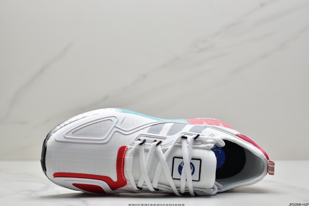 170  Adidas Originals ZX 2K Boost 全新爆米花缓震休闲运动跑鞋FX7054