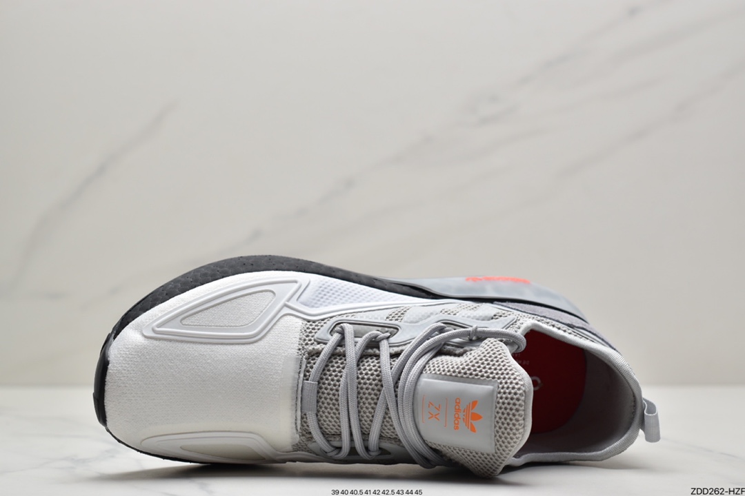 230 阿迪达斯Adidas Originals ZX 2K Boost 全新爆米花缓震休闲运动跑鞋 H67573