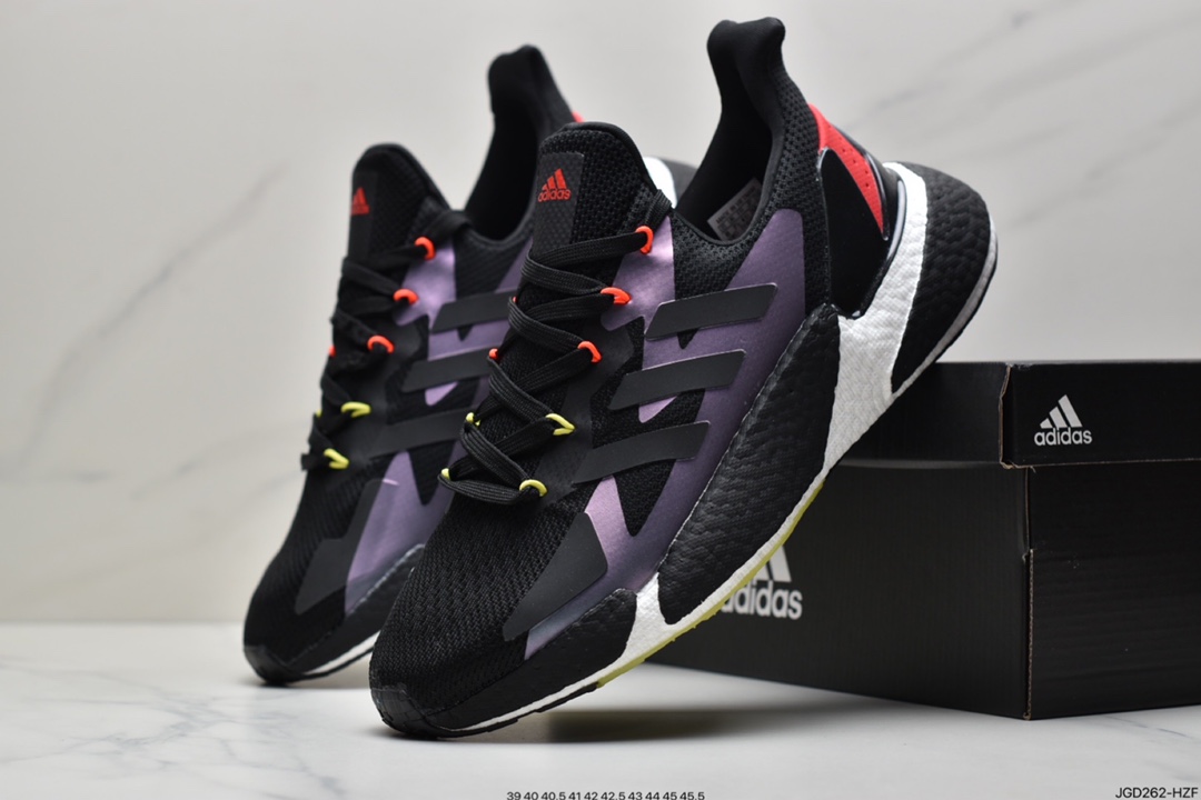 180 阿迪达斯Ad X9000L4 Boost 全新机能风系列 Boost休闲缓震运动跑鞋  FY0775