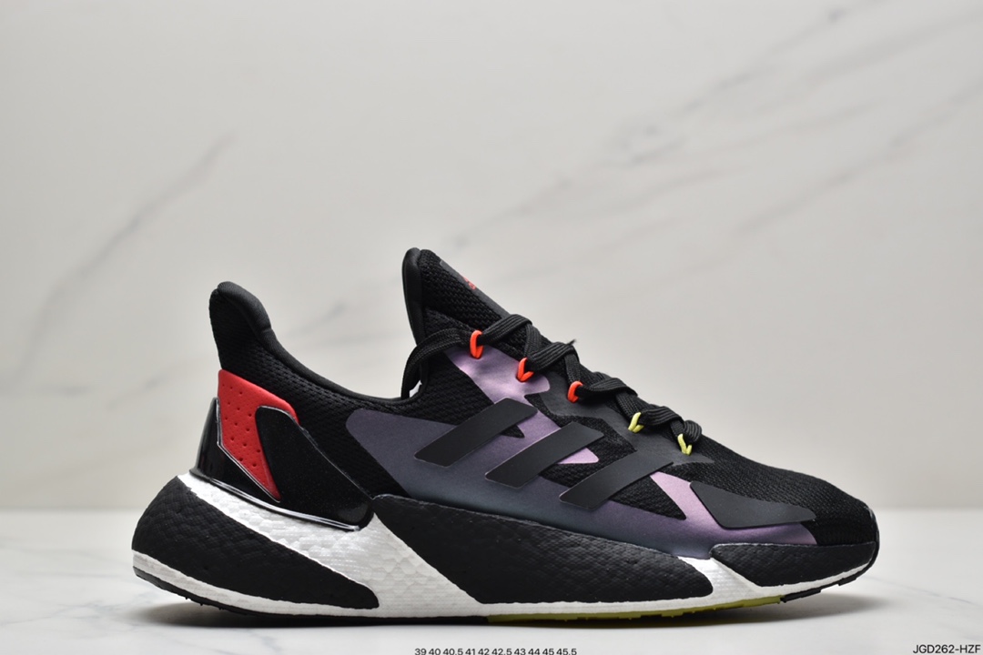 180 阿迪达斯Ad X9000L4 Boost 全新机能风系列 Boost休闲缓震运动跑鞋  FY0775