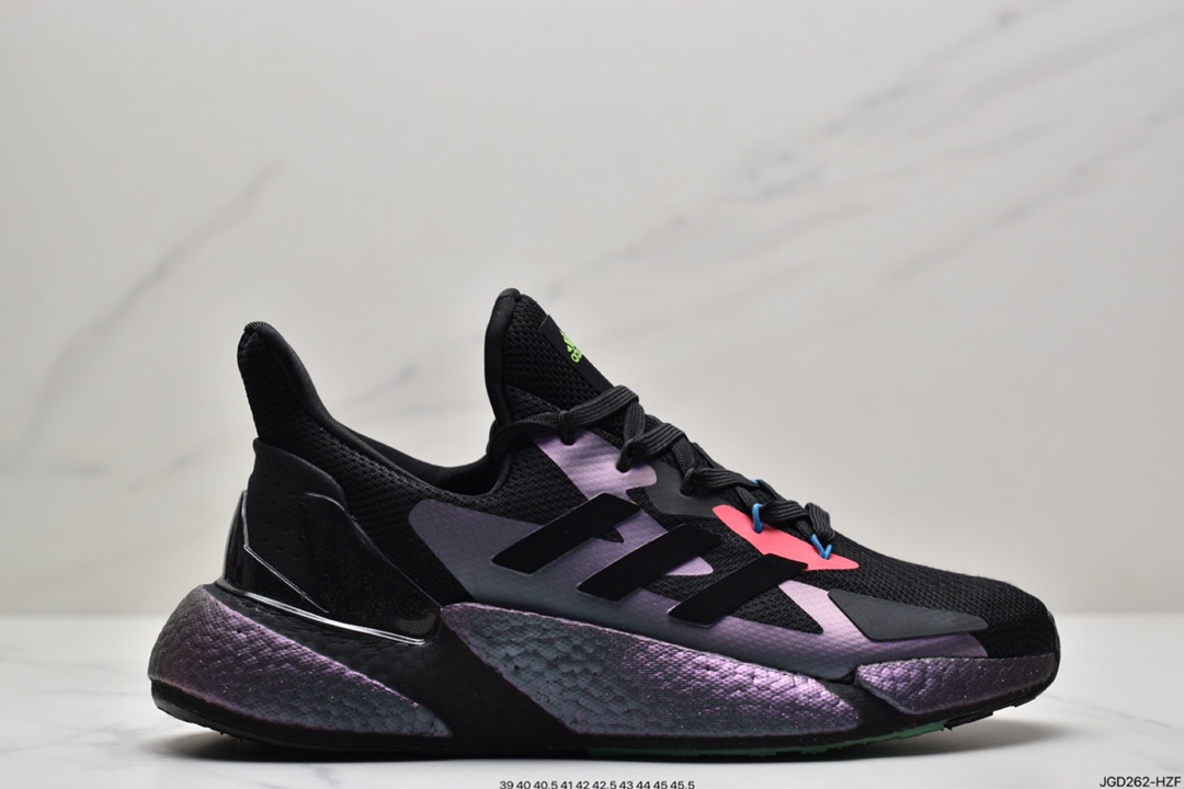 180 阿迪达斯Ad X9000L4 Boost 全新机能风系列 Boost休闲缓震运动跑鞋  FY0775