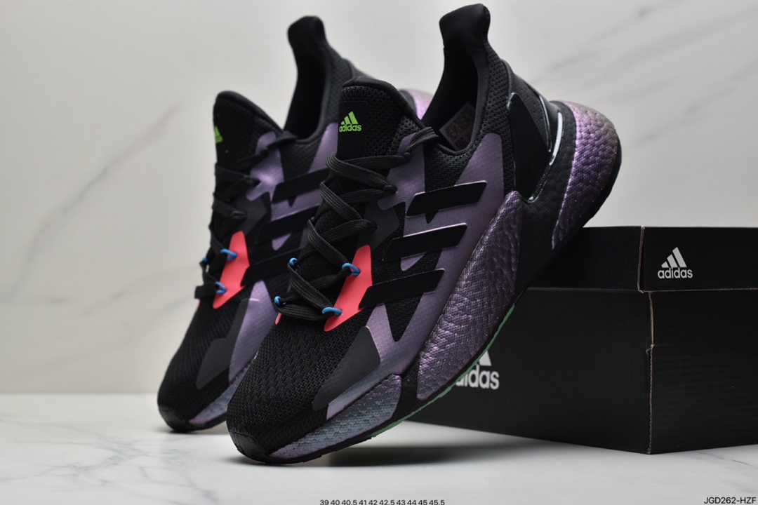 180 阿迪达斯Ad X9000L4 Boost 全新机能风系列 Boost休闲缓震运动跑鞋  FY0775