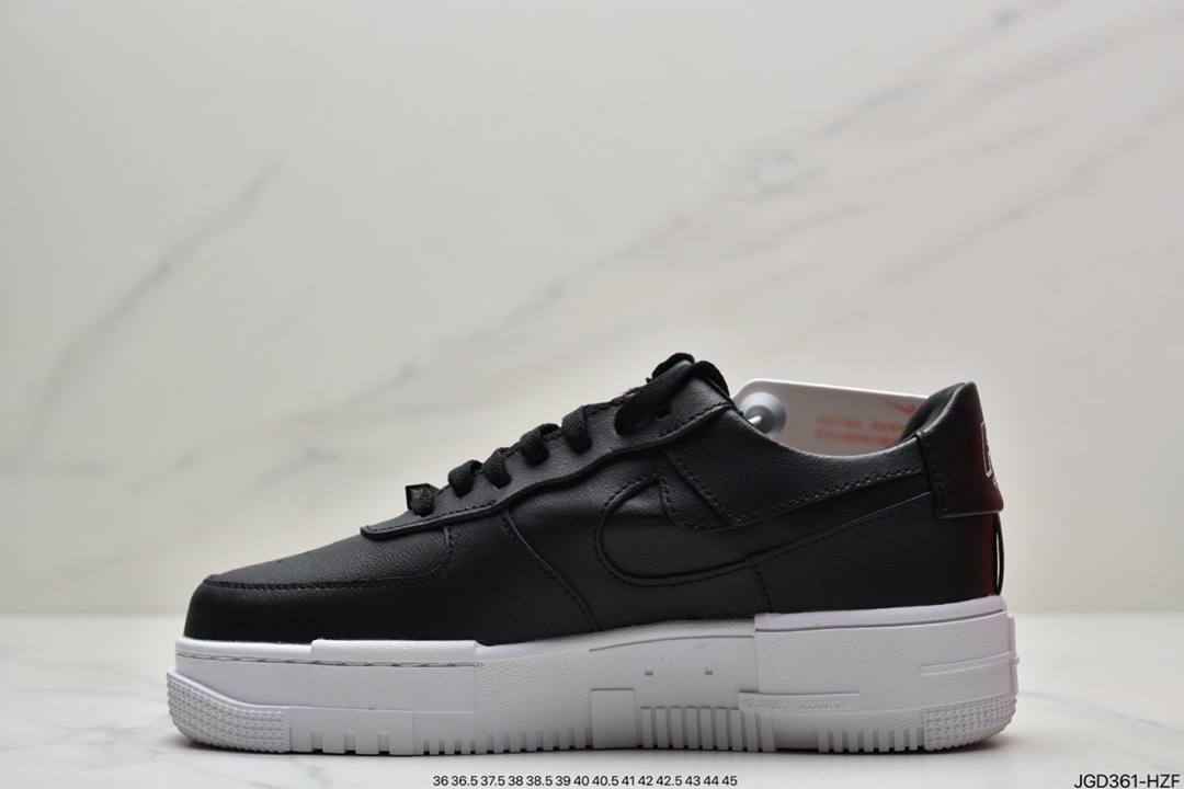 180 耐克Nike Air Force 1Pxel ”Mint Gren”黑白解构  CK6649-001