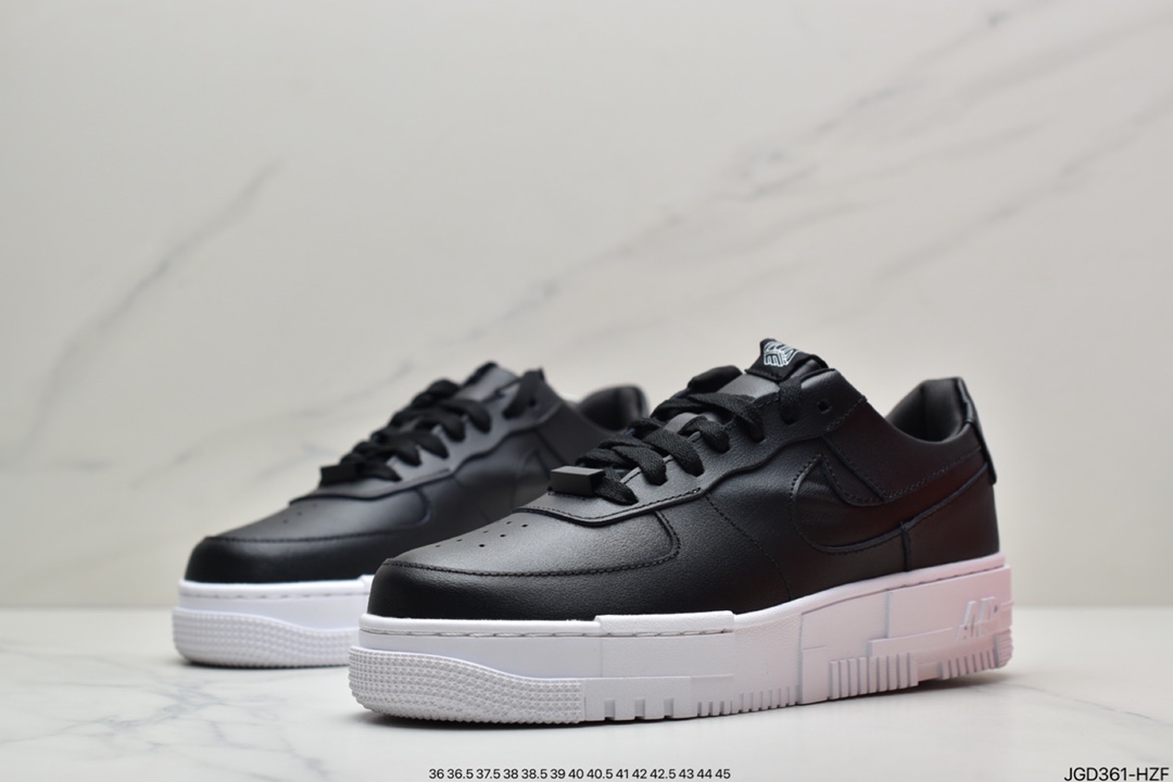 180 耐克Nike Air Force 1Pxel ”Mint Gren”黑白解构  CK6649-001