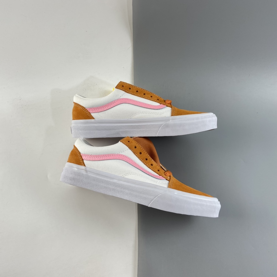 P150  Vans Old Skool 范斯官方橘子汽水低帮帆布鞋 VN0A38G19XE